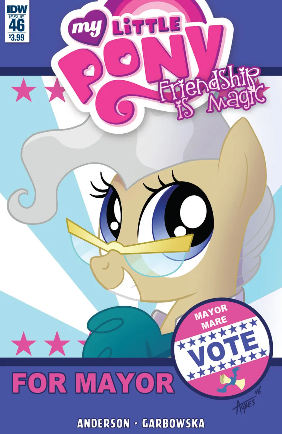 Cover of My Little Pony: Friendship Is Magic #46