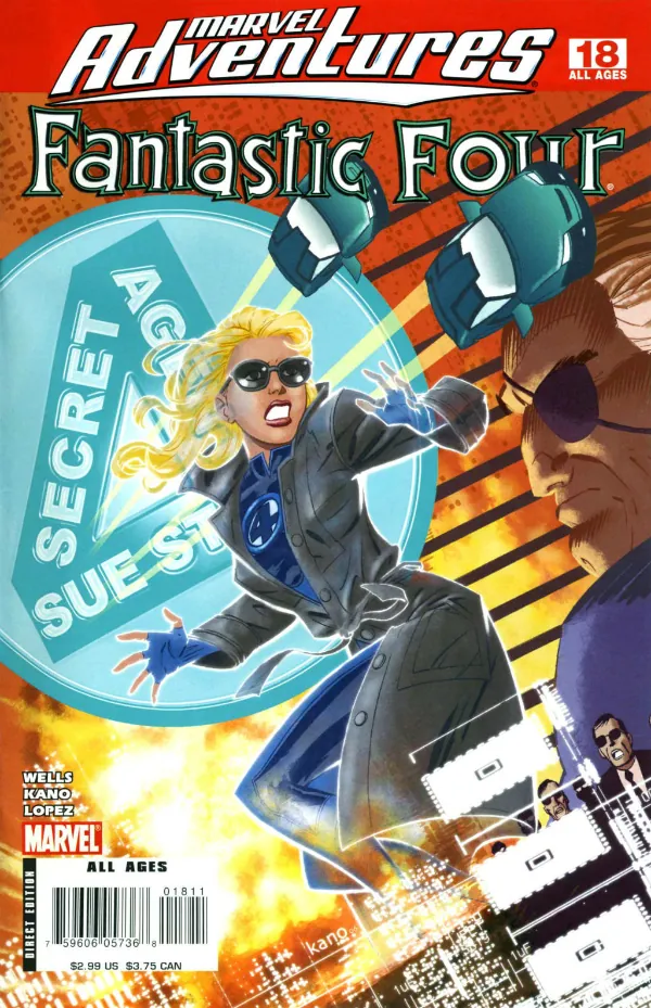 Cover of Marvel Adventures Fantastic Four #18