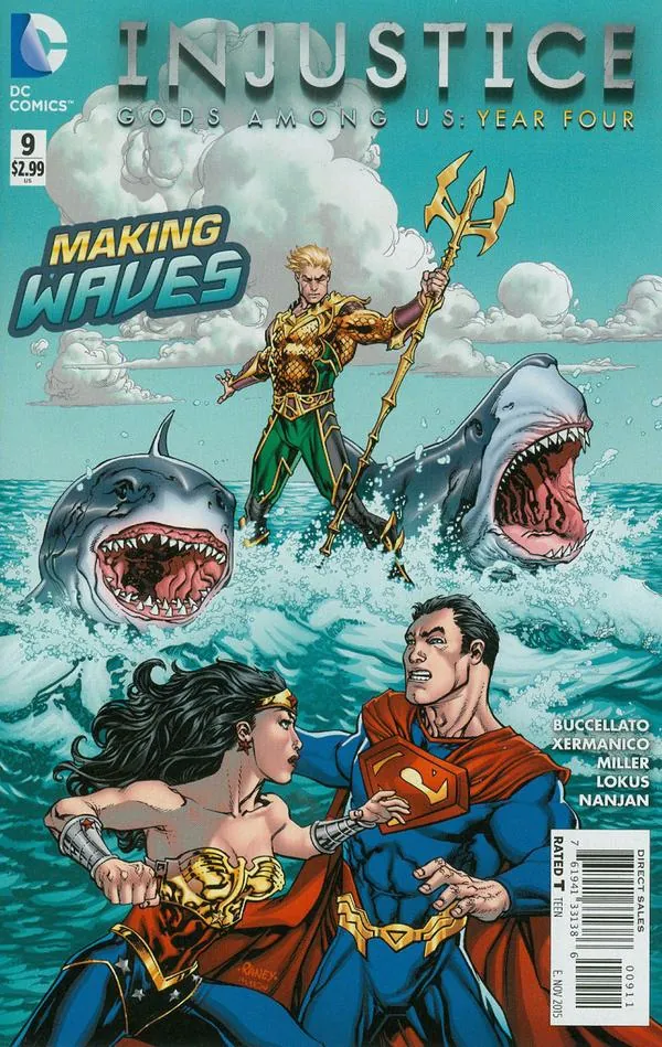 Cover of Injustice: Gods Among Us Year Four #9