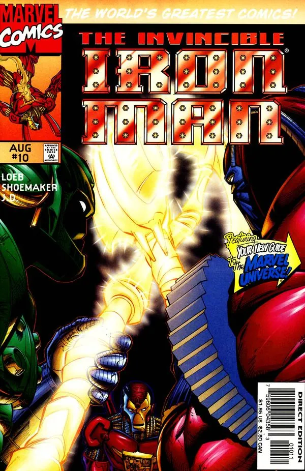 Cover of Iron Man #10