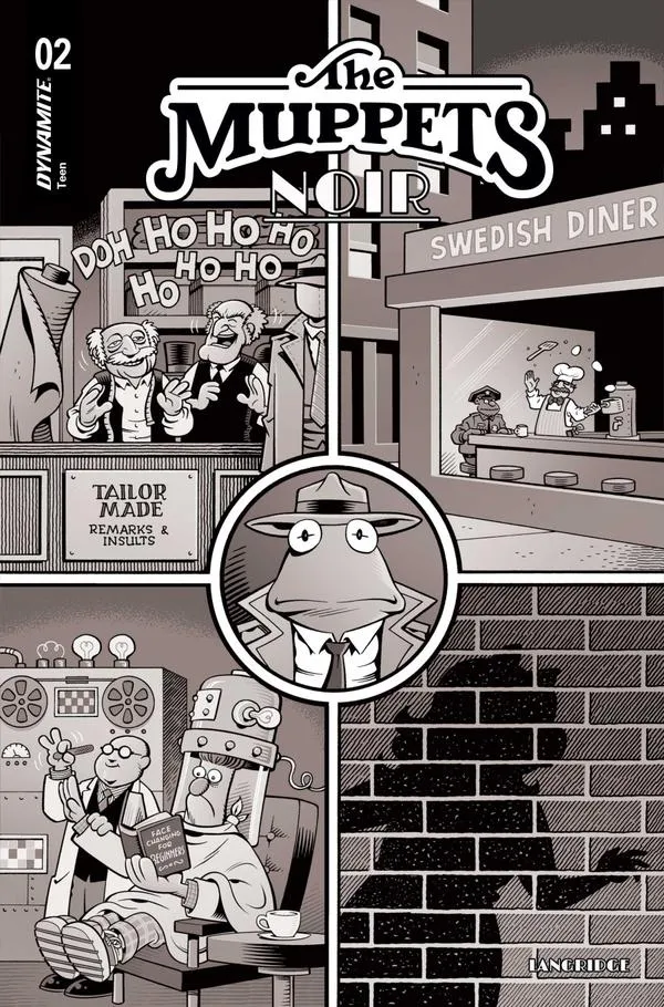 Cover of The Muppets Noir #2