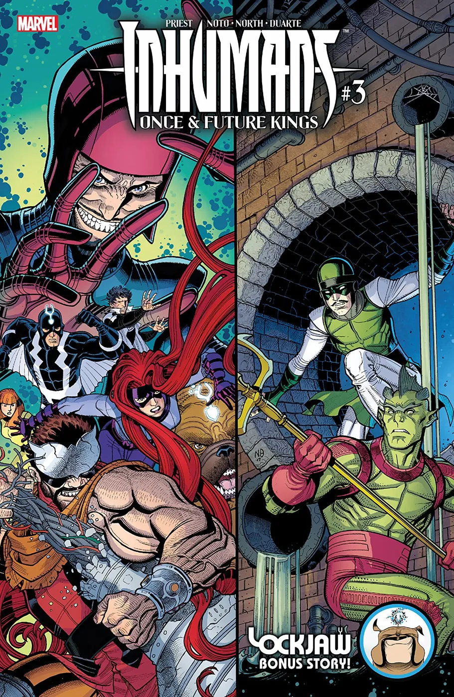 Cover of Inhumans: Once and Future Kings #3