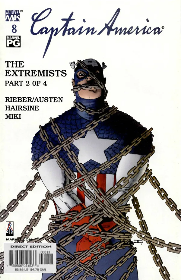 Cover of Captain America #8