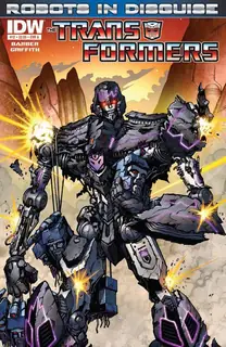 Cover of The Transformers: Robots in Disguise #12