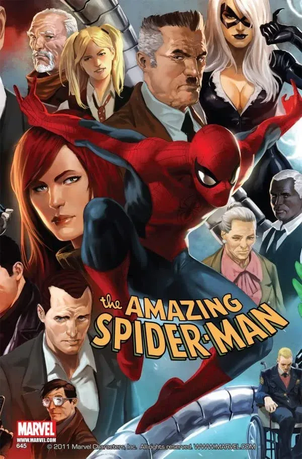 Cover of The Amazing Spider-Man #645
