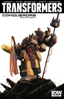 Cover of The Transformers #49