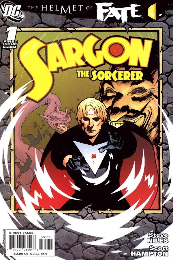 Cover of The Helmet of Fate: Sargon the Sorcerer #1