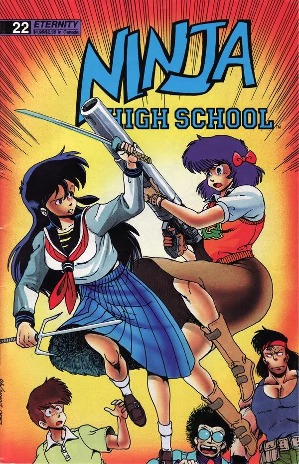 Cover of Ninja High School #22