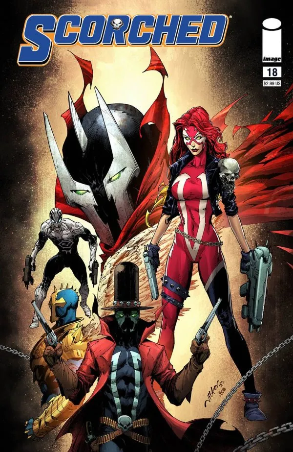 Cover of The Scorched #18