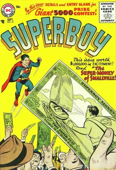 Cover of Superboy #51