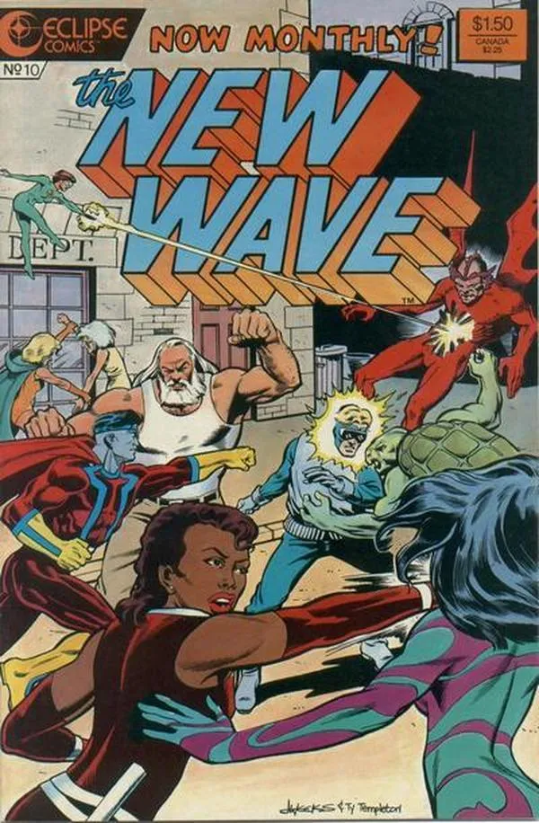 Cover of The New Wave #1