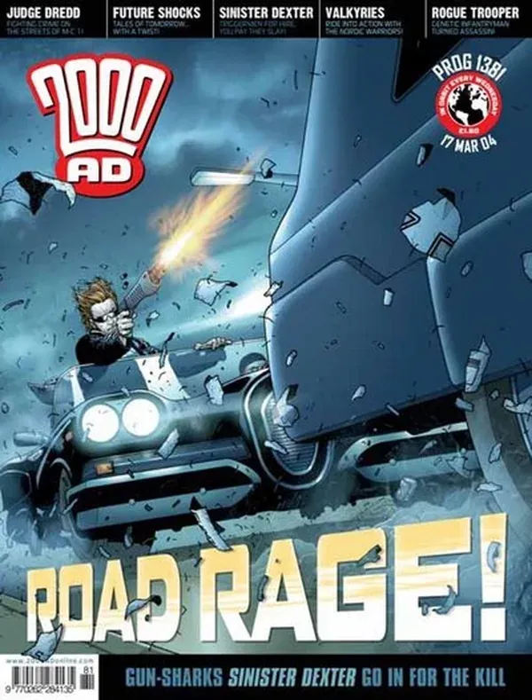 Cover of 2000 AD #1381