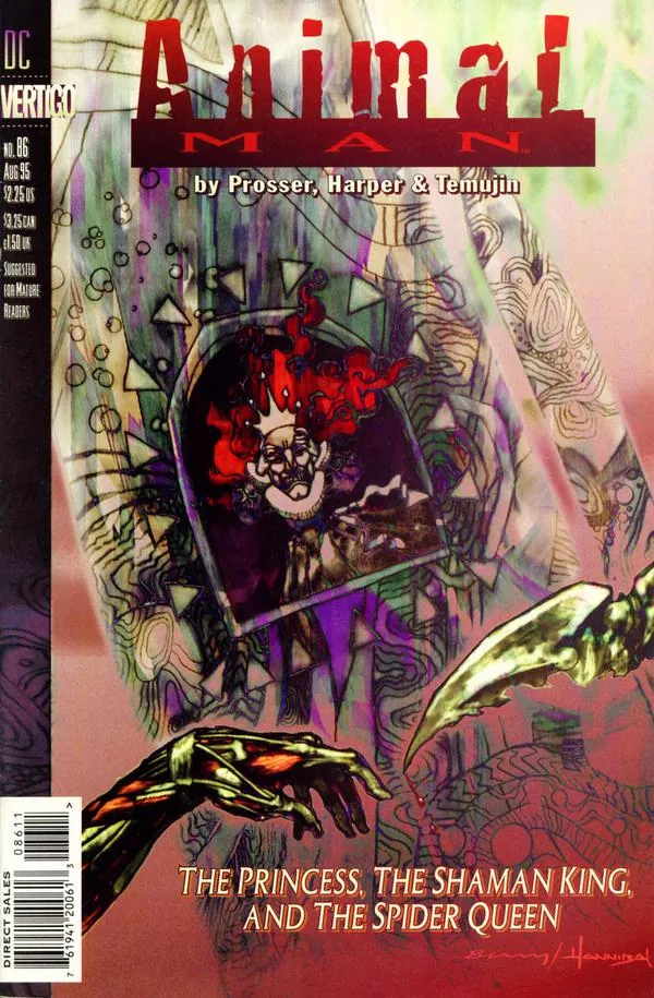 Cover of Animal Man #86