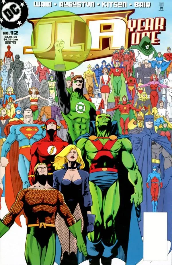 Cover of JLA: Year One #12