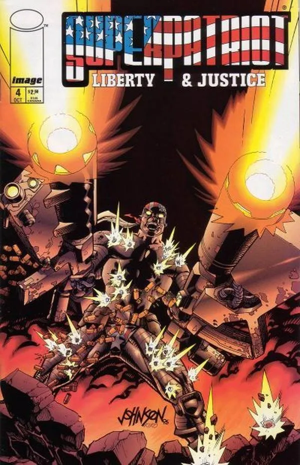 Cover of Superpatriot: Liberty & Justice #4