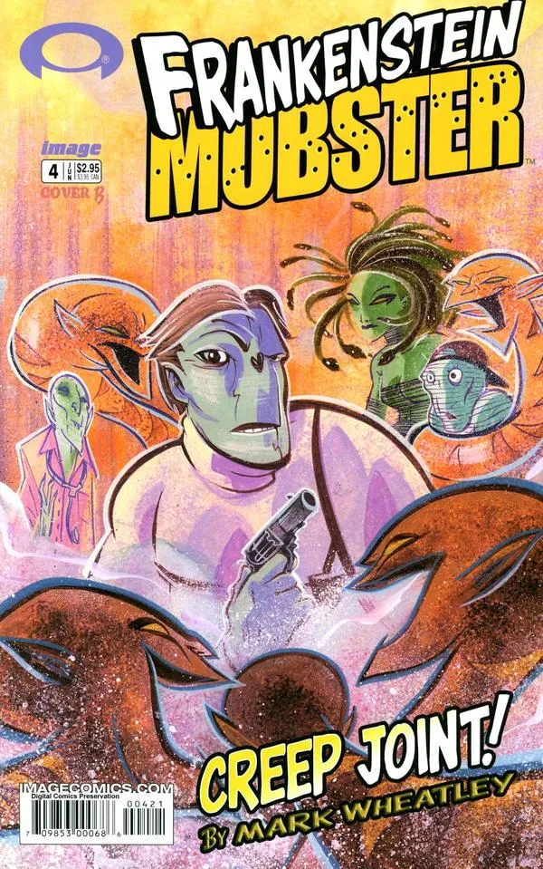 Cover of Frankenstein Mobster #4