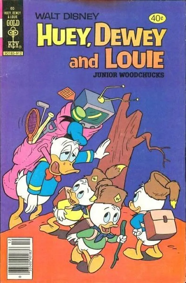 Cover of Walt Disney Huey, Dewey and Louie Junior Woodchucks #60