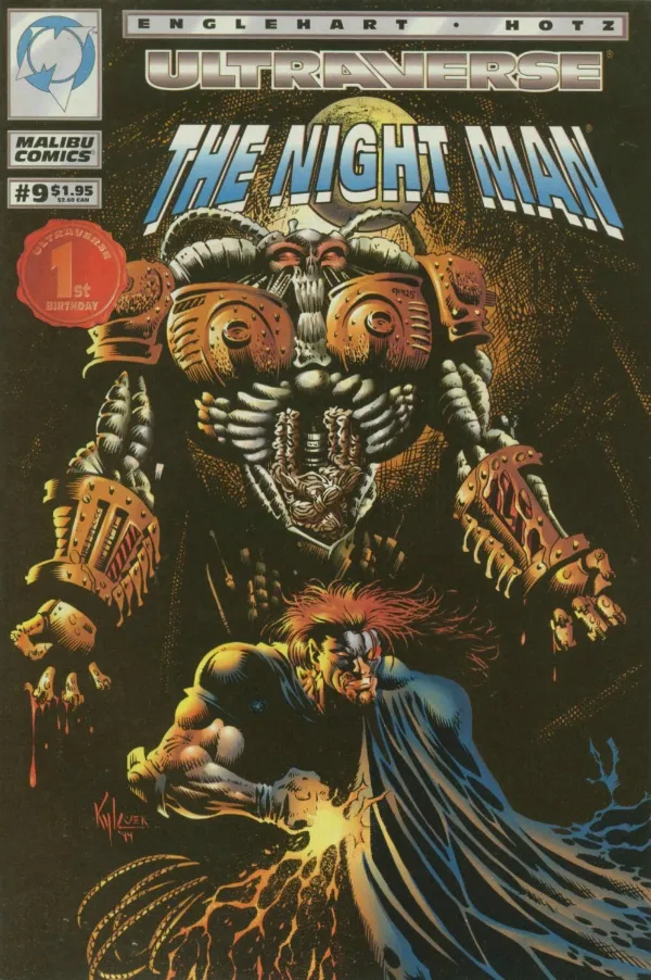 Cover of The Night Man #9