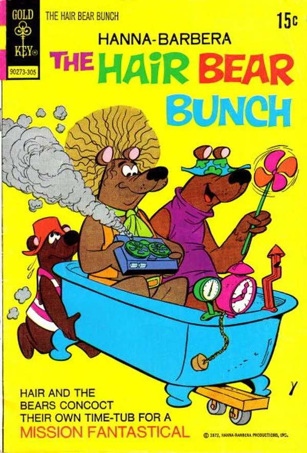 Cover of Hanna-Barbera the Hair Bear Bunch #6