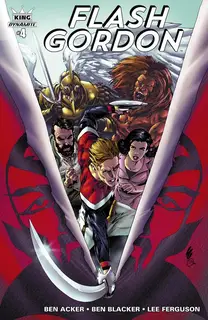 Cover of King: Flash Gordon #4