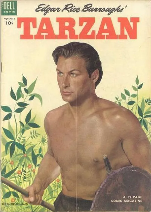 Cover of Edgar Rice Burroughs' Tarzan #50