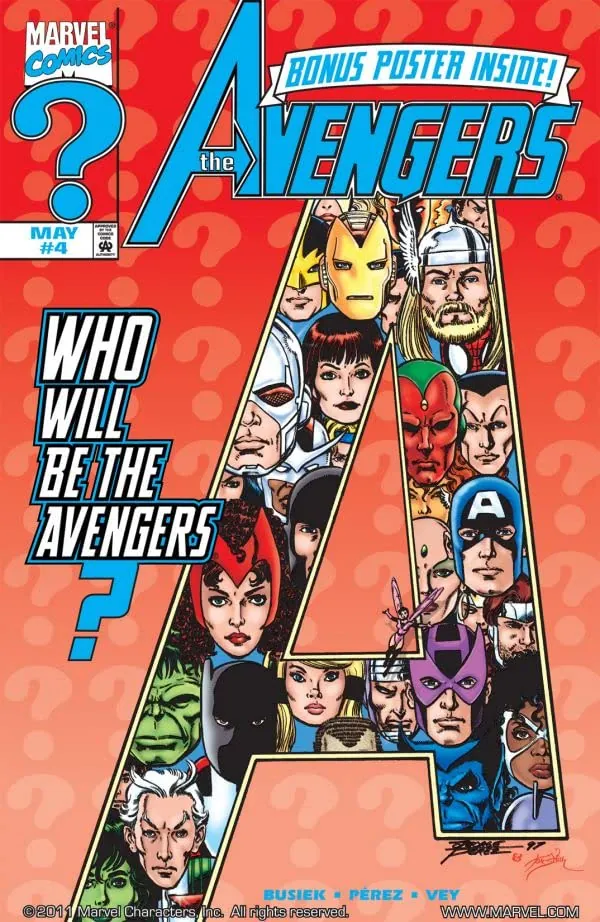 Cover of Avengers #4