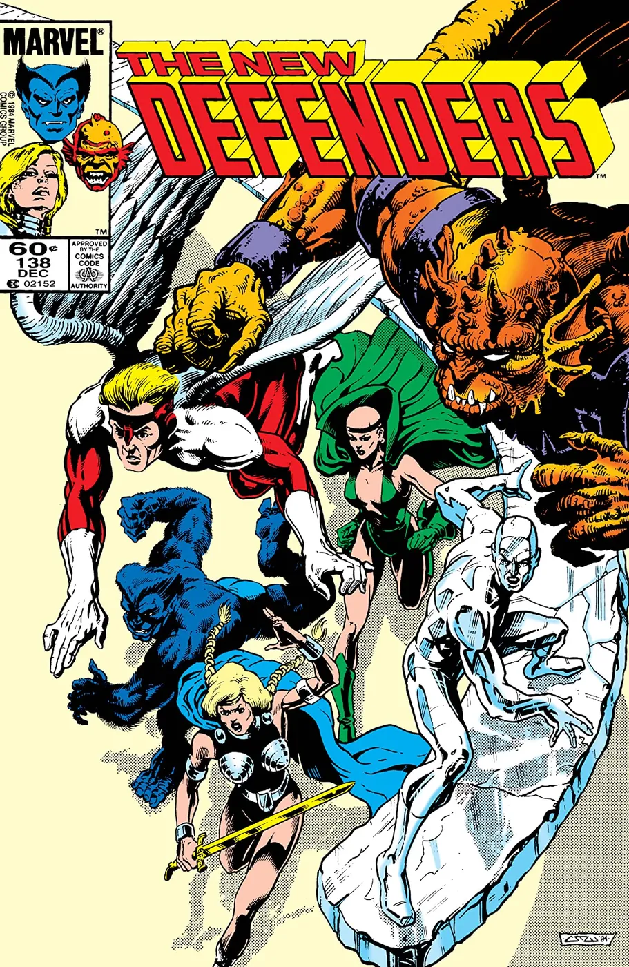 Cover of The Defenders #138