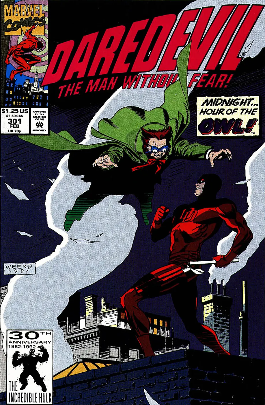 Cover of Daredevil #301