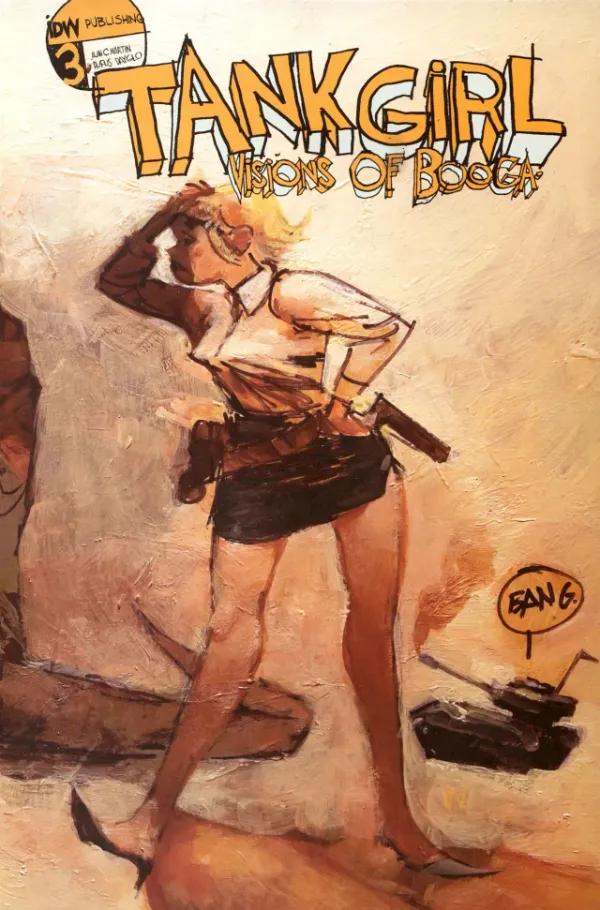 Cover of Tank Girl: Visions of Booga #3
