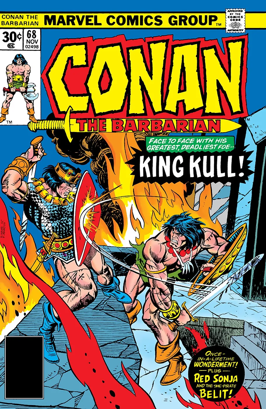 Cover of Conan the Barbarian #68