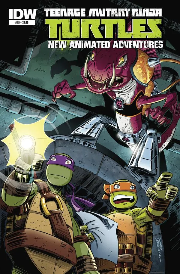 Cover of Teenage Mutant Ninja Turtles New Animated Adventures #15
