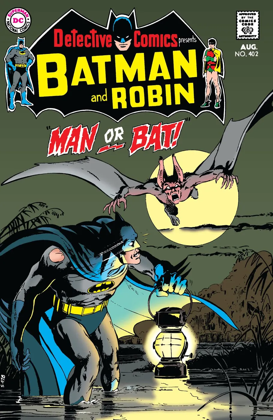 Cover of Detective Comics #402