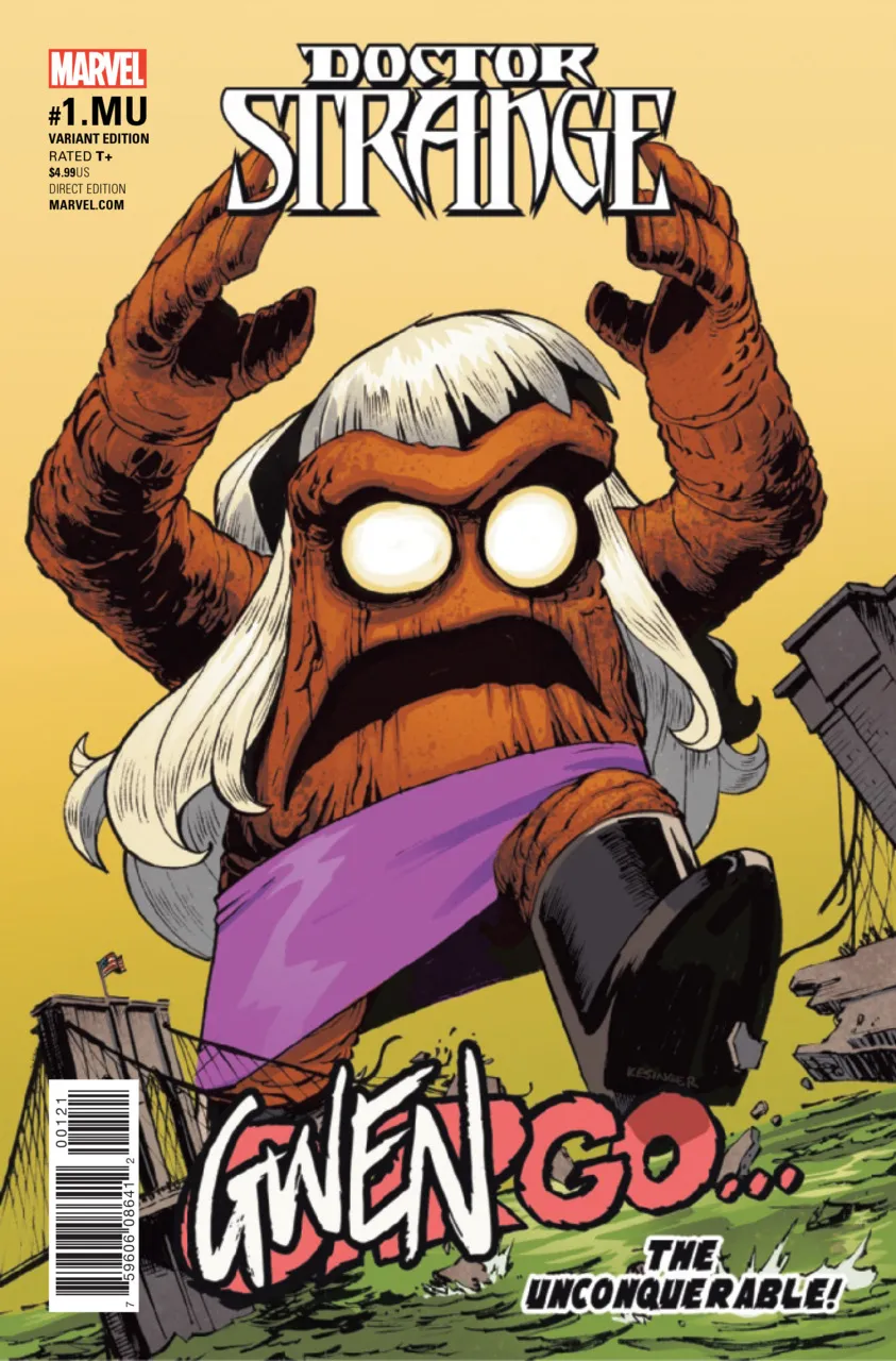 Cover of Doctor Strange #1.MU