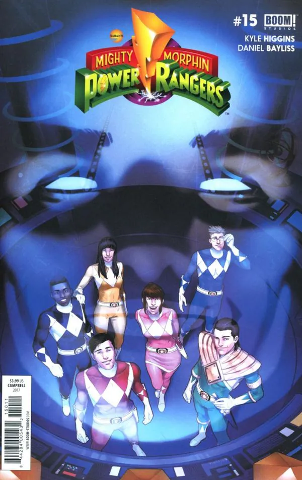 Cover of Mighty Morphin Power Rangers #15
