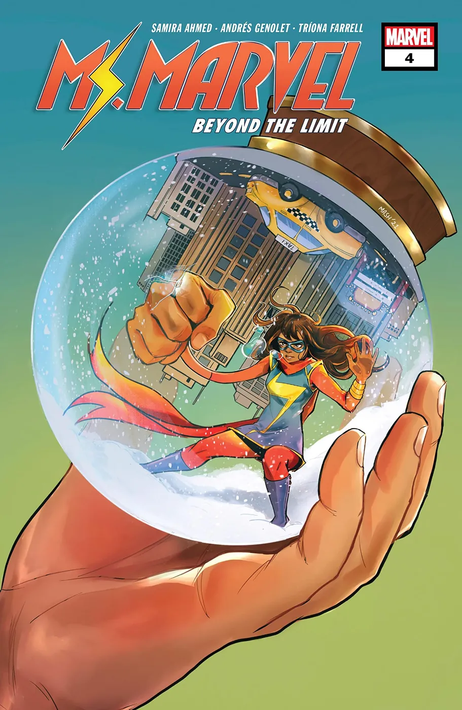 Cover of Ms. Marvel: Beyond the Limit #4