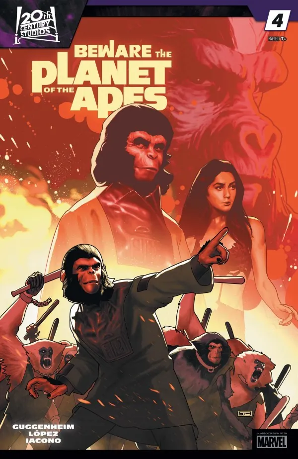 Cover of Beware the Planet of the Apes #4