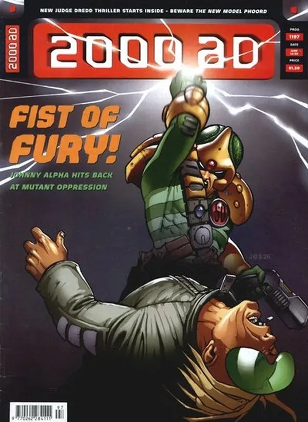 Cover of 2000 AD #1197