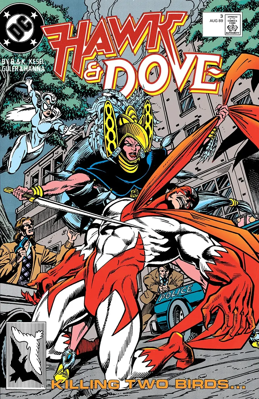 Cover of Hawk and Dove #3