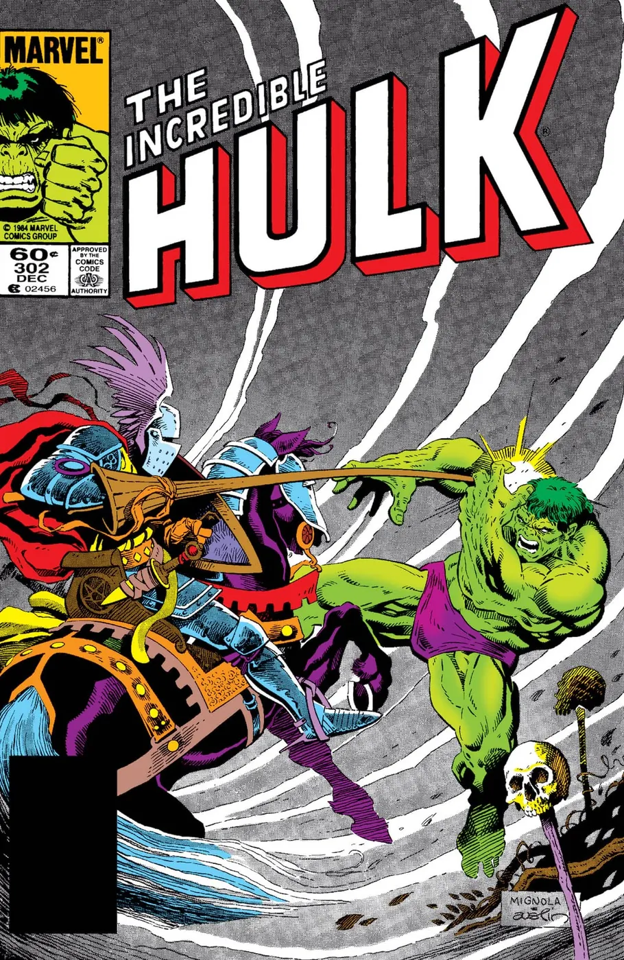 Cover of The Incredible Hulk #302