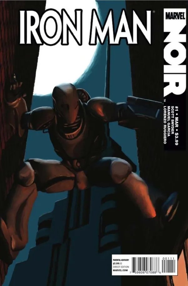 Cover of Iron Man Noir #1