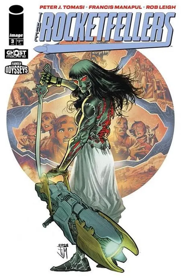 Cover of The Rocketfellers #3