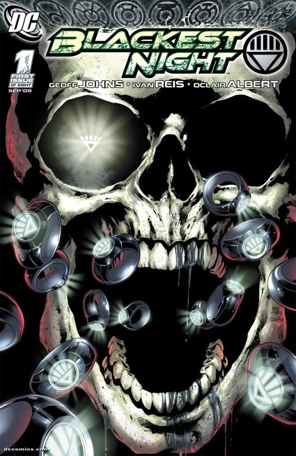 Cover of Blackest Night #1