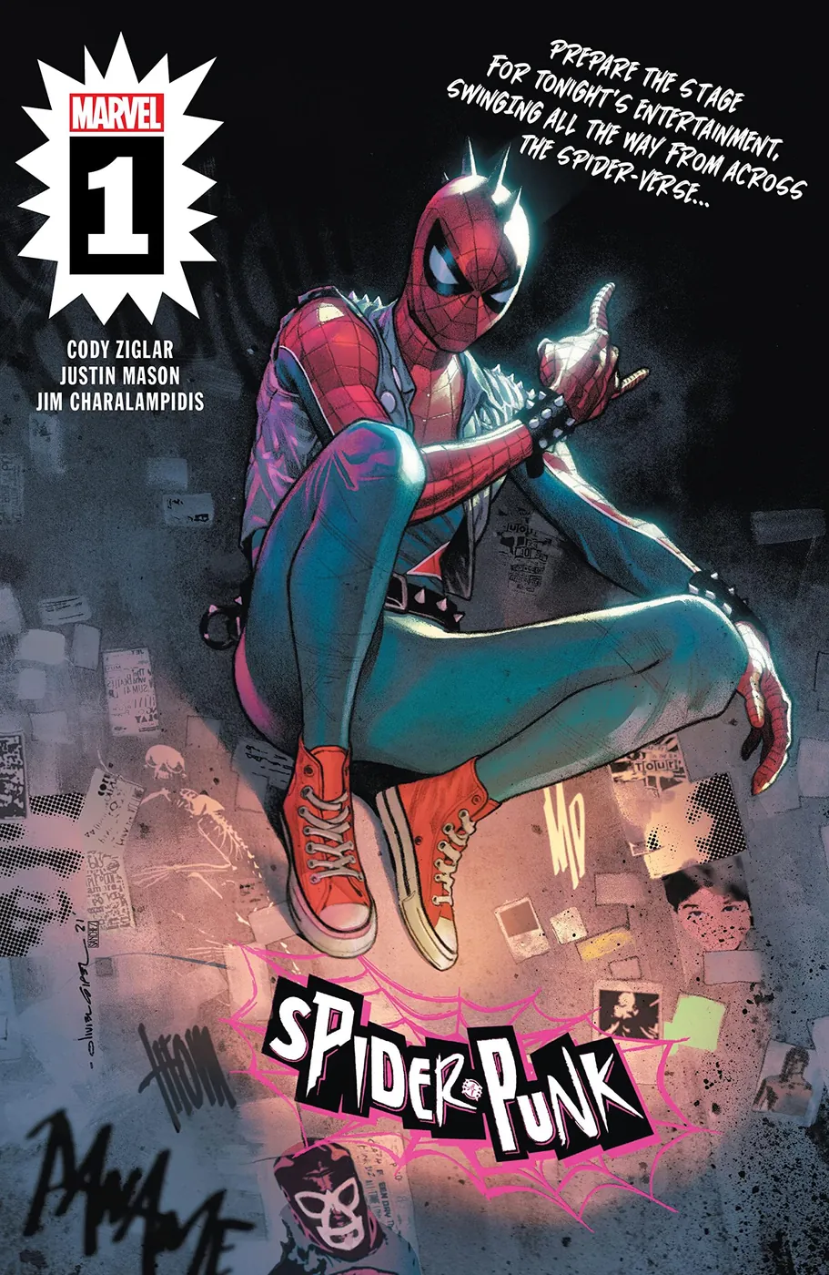 Cover of Spider-Punk #1