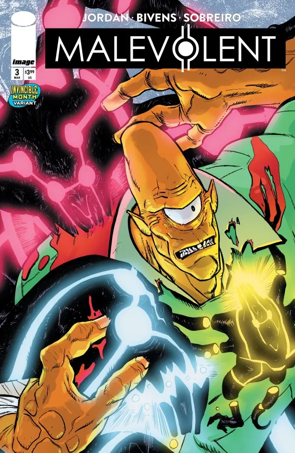 Cover of Malevolent #3