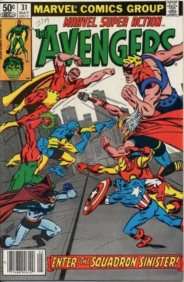 Cover of Marvel Super Action #31