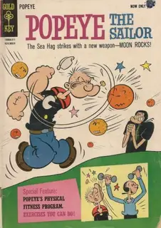 Cover of Popeye the Sailor #70
