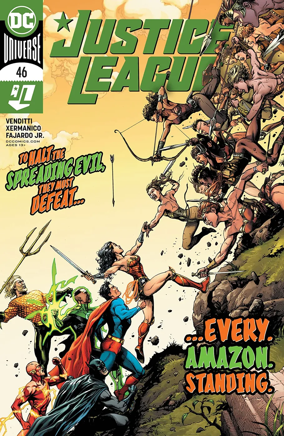 Cover of Justice League #46