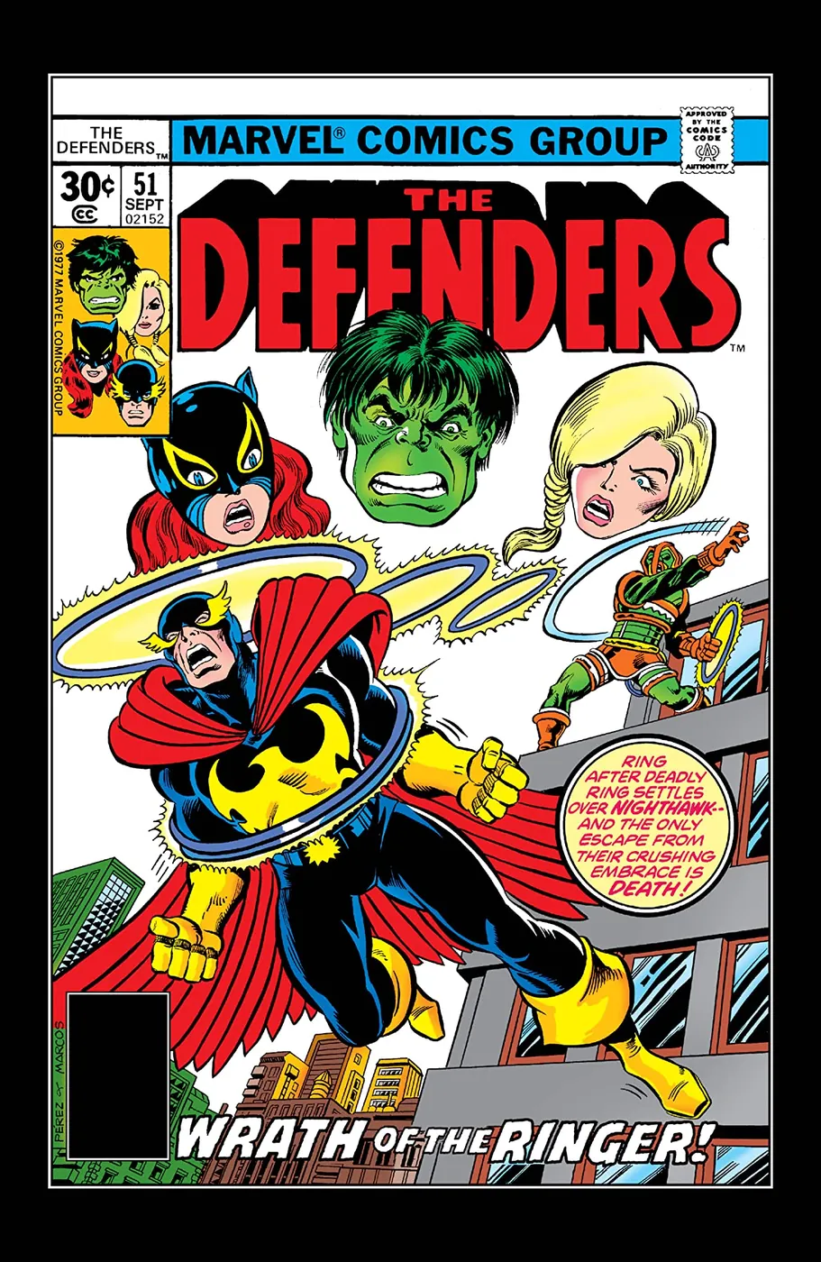 Cover of The Defenders #51