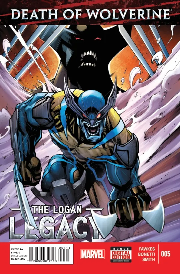 Cover of Death of Wolverine: The Logan Legacy #5