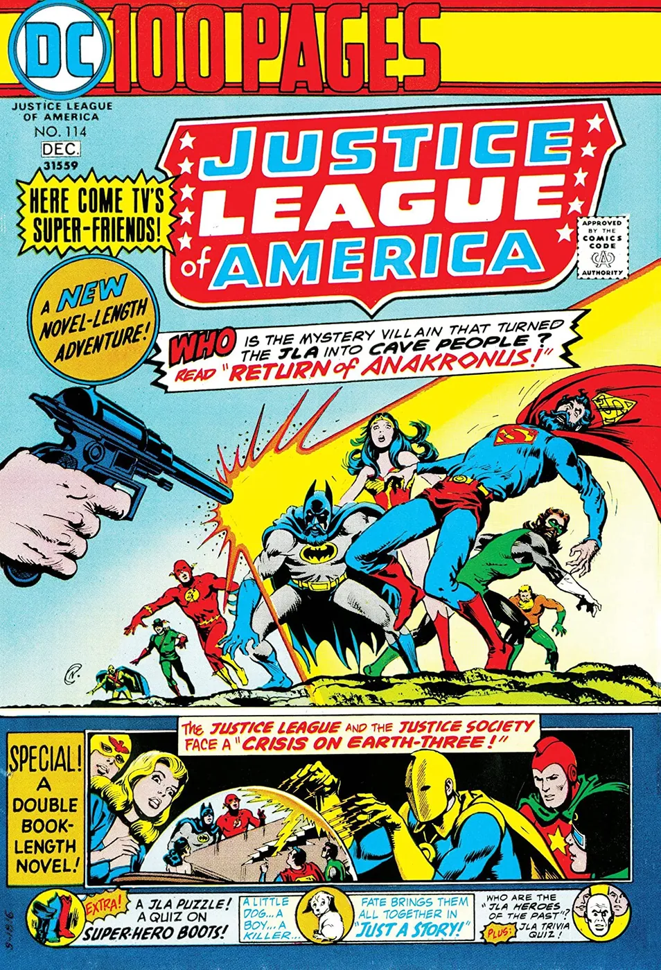 Cover of Justice League of America #114